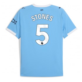 Manchester City John Stones #5 Hemmakläder 2025-26 Kortärmad